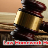 Law Homework Help 