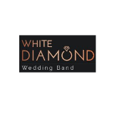 White Diamond Wedding Band